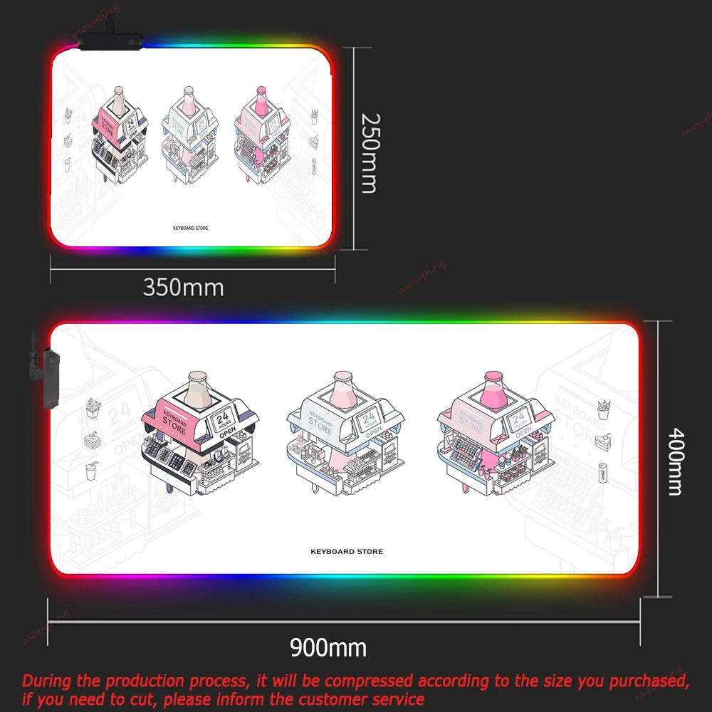 AURA — RGB LED Desk Mat
