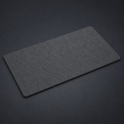 FIELD — Felt Desk Mat XL on graphite studio background; styled visualization