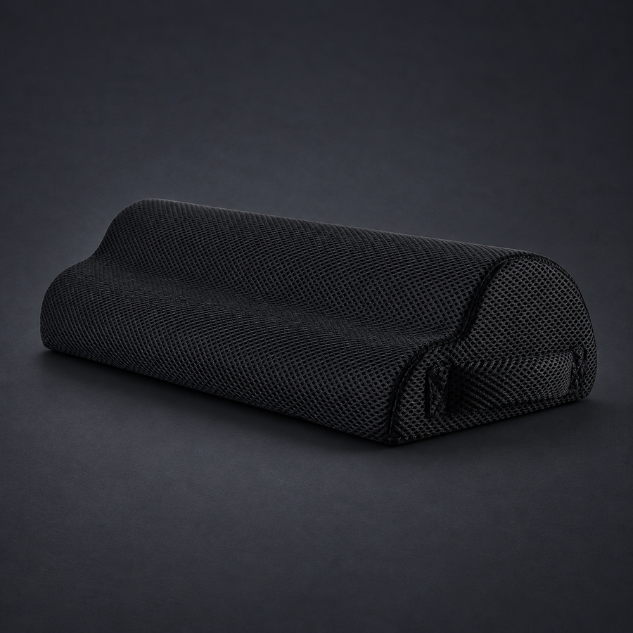 CLOUD — Memory Foam Foot Pillow — individual component photo; styled visualization