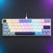 STRIKE 60% mechanical keyboard — Blue version