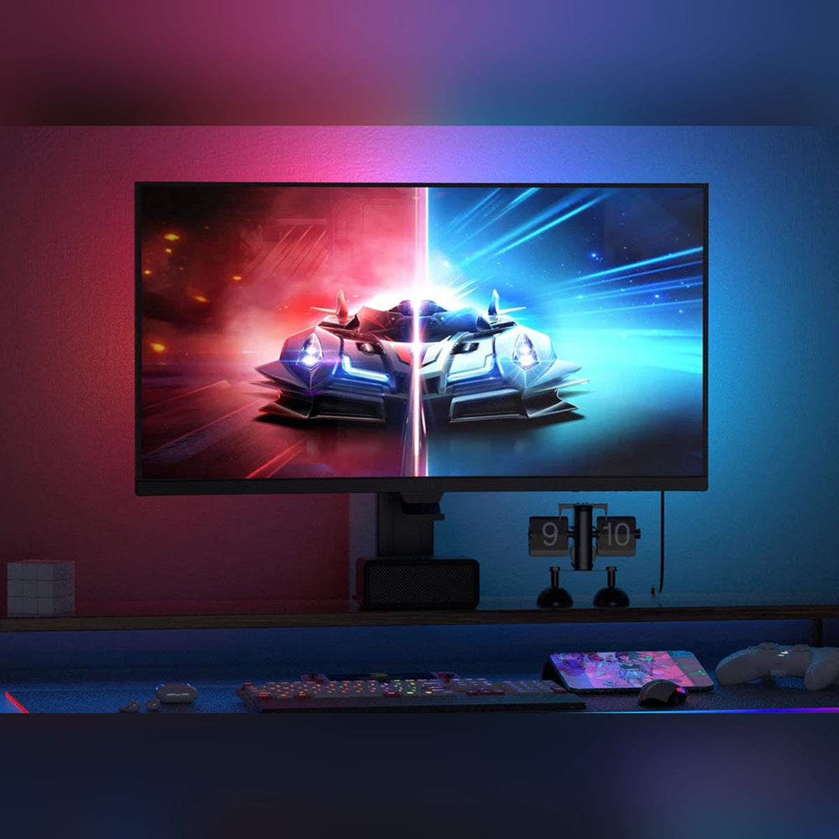 HALO matching the colours on screen