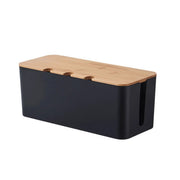 HIDE cable box in black