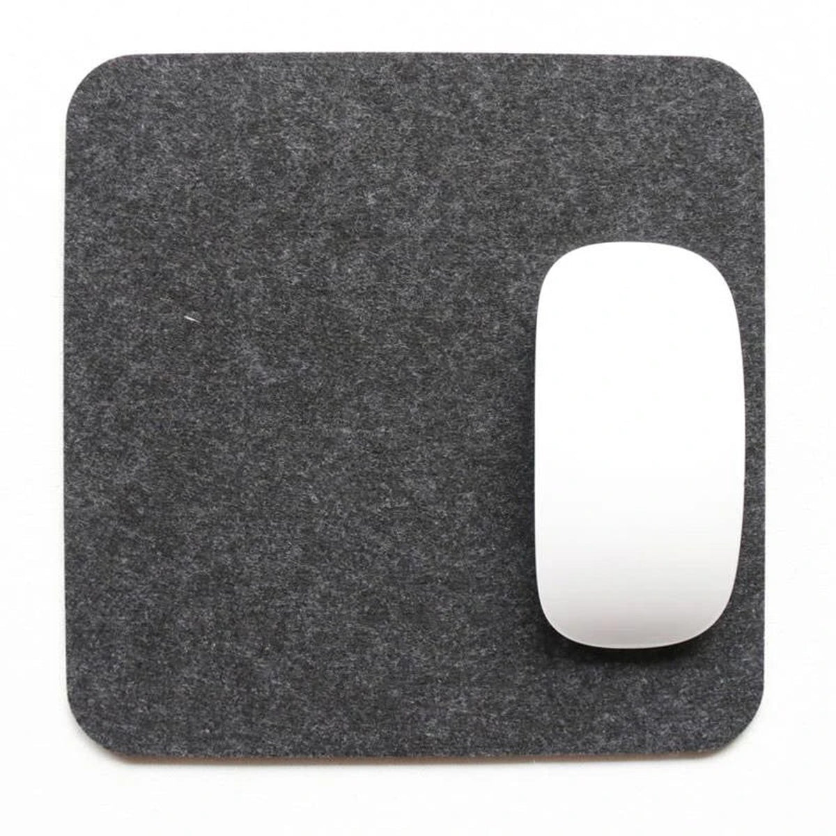 PAD charcoal felt mouse pad