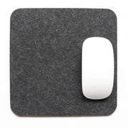 PAD charcoal felt mouse pad