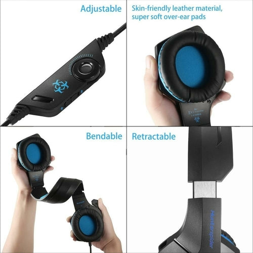 COMMS — Wired Gaming Headset with LED Lighting