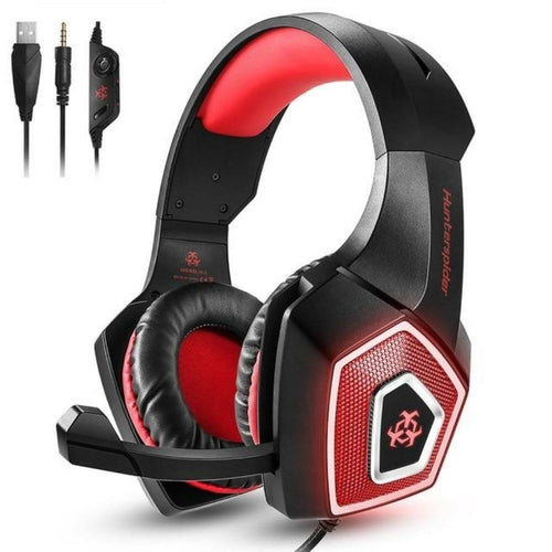 COMMS — Wired Gaming Headset with LED Lighting