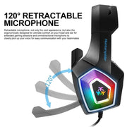COMMS — Wired Gaming Headset with LED Lighting
