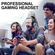 COMMS — Wired Gaming Headset with LED Lighting