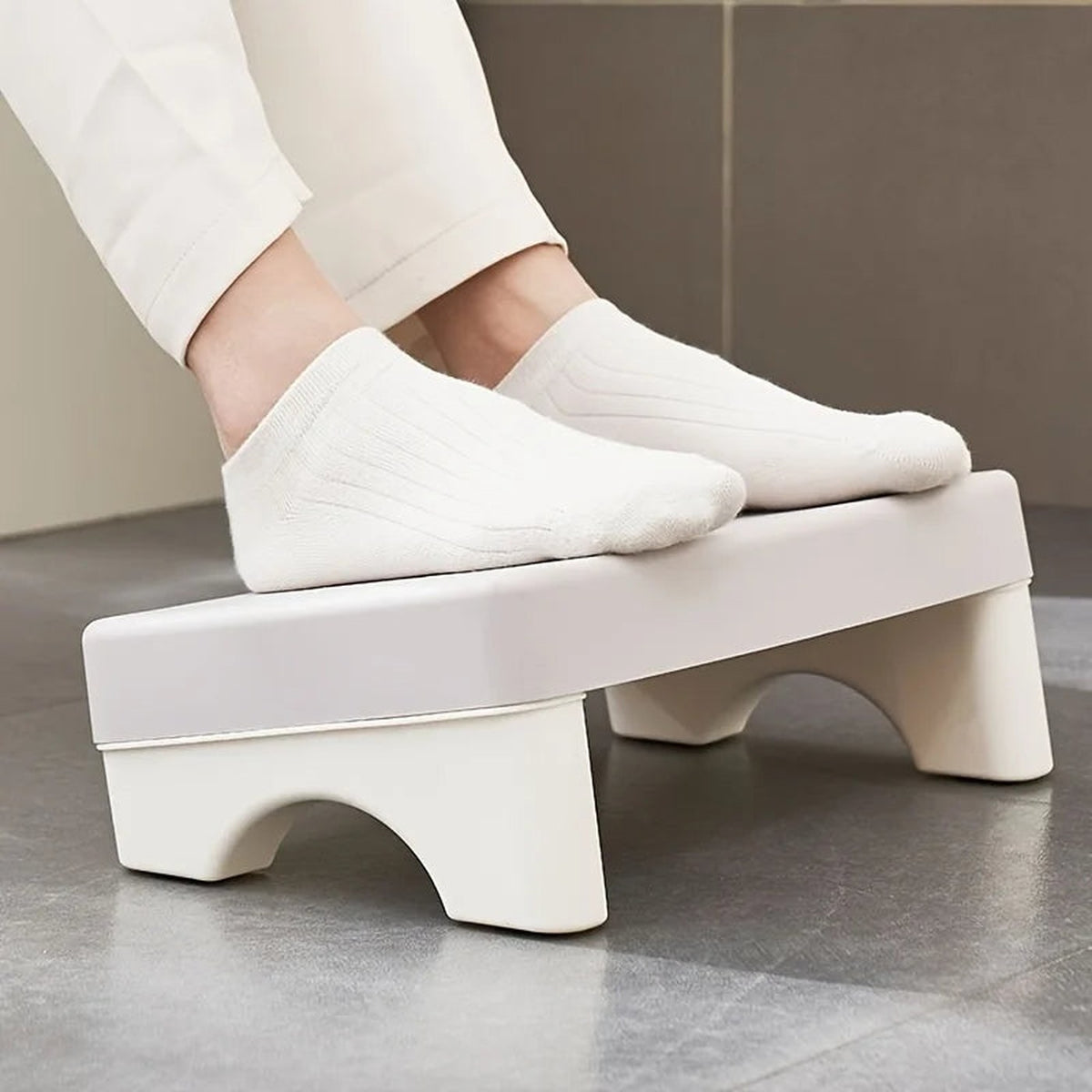 Feet resting on REST