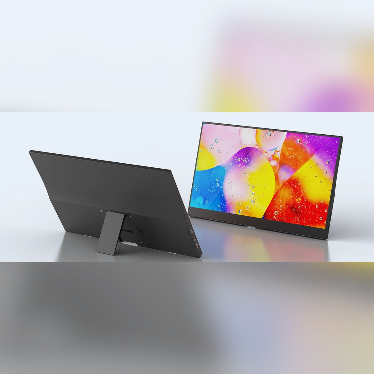 TWIN with its fold-out stand